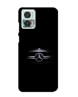 Чехол для Motorola Edge 30 Neo с картинкой «Mercedes — абстрактные линии»