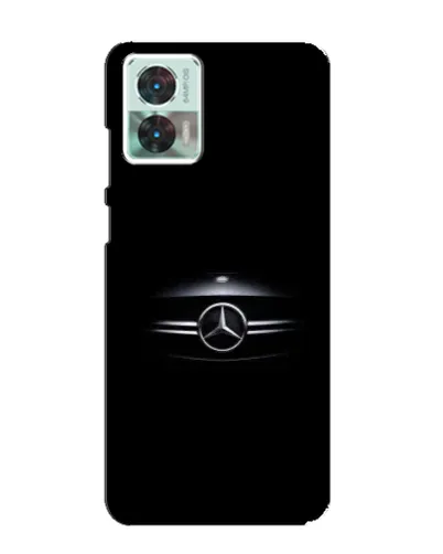 Чехол для Motorola Edge 30 Neo с картинкой «Mercedes — абстрактные линии»