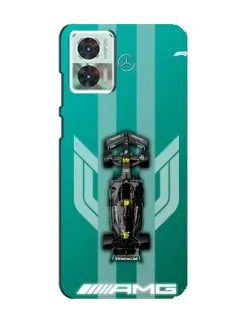 Чехол для Motorola Edge 30 Neo с картинкой «Mercedes AMG Petronas»