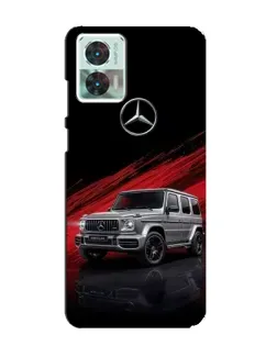 Чехол для Motorola Edge 30 Neo с картинкой «Mercedes G-Class красный»