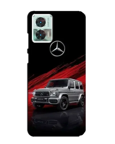 Чехол для Motorola Edge 30 Neo с картинкой «Mercedes G-Class красный»