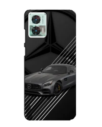 Чехол для Motorola Edge 30 Neo с картинкой «Mercedes AMG — графика»