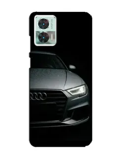 Чехол для Motorola Edge 30 Neo с картинкой «Audi — детализация кузова»