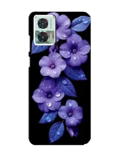 Чехол для Motorola Edge 30 Neo с картинкой «Фиолетовые цветы с росою» Чехол для Motorola Edge 30 Neo с картинкой «Фиолетовые цветы с росою»