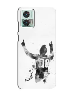 Чехол для Motorola Edge 30 Neo с картинкой «Messi ART» Чехол для Motorola Edge 30 Neo с картинкой «Messi ART»