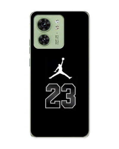 Чехол для Motorola Edge 40 с картинкой «Jordan Flight 23»