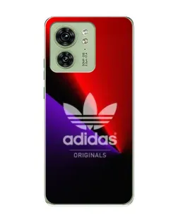 Чохол для Motorola Edge 40 з картинкою «Adidas Red Neon»
