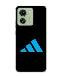 Чохол для Motorola Edge 40 з картинкою «Adidas Cyan Logo»
