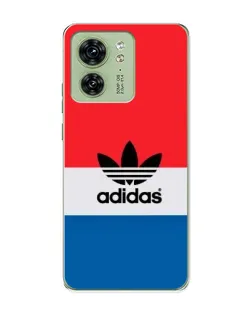 Чохол для Motorola Edge 40 з картинкою «Ретро блоки Adidas»