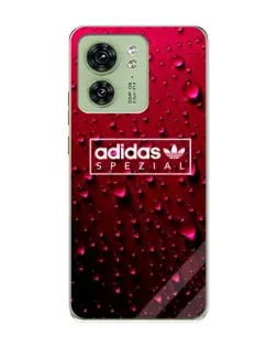 Чохол для Motorola Edge 40 з картинкою «Adidas Gold Marble»