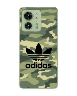Чохол для Motorola Edge 40 з картинкою «Мілітарі стиль Adidas»
