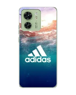 Чохол для Motorola Edge 40 з картинкою «Океанська глибина адідас»