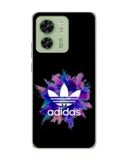 Чохол для Motorola Edge 40 з картинкою «Вибух фарб Adidas»