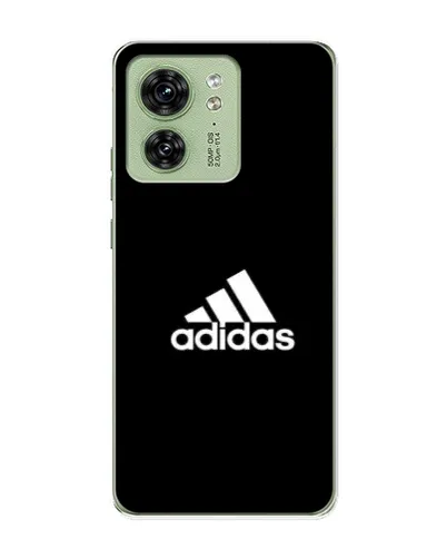 Чохол для Motorola Edge 40 з картинкою «Чорна класика Adidas» Чохол для Motorola Edge 40 з картинкою «Чорна класика Adidas»