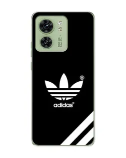 Чохол для Motorola Edge 40 з картинкою «Adidas з діагональними смугами»