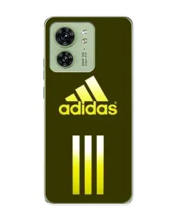 Чохол для Motorola Edge 40 з картинкою «Оливковий градієнт Adidas»