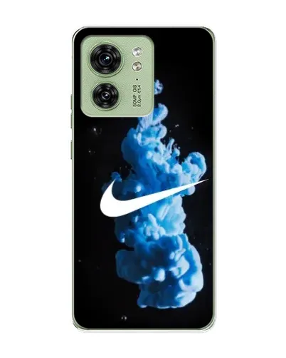 Чохол для Motorola Edge 40 з картинкою «Nike та синій дим» Чохол для Motorola Edge 40 з картинкою «Nike та синій дим»