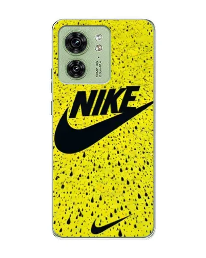 Чохол для Motorola Edge 40 з картинкою «Жовтий текстурний Nike» Чохол для Motorola Edge 40 з картинкою «Жовтий текстурний Nike»