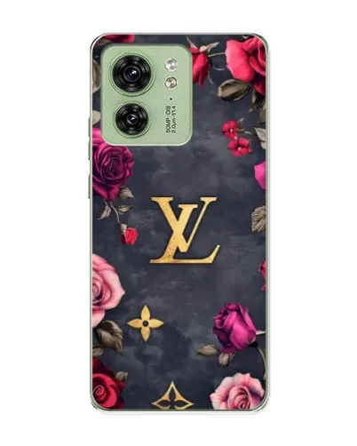 Чохол для Motorola Edge 40 з картинкою «Квітковий Louis Vuitton» Чохол для Motorola Edge 40 з картинкою «Квітковий Louis Vuitton»