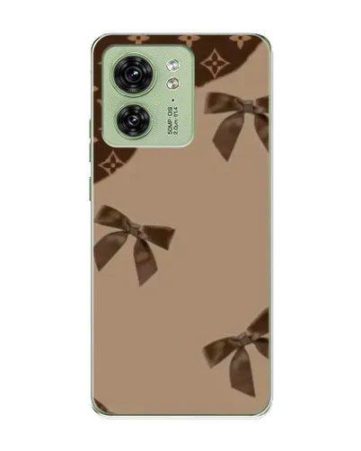 Чохол для Motorola Edge 40 з картинкою «LV — кавовий атлас» Чохол для Motorola Edge 40 з картинкою «LV — кавовий атлас»