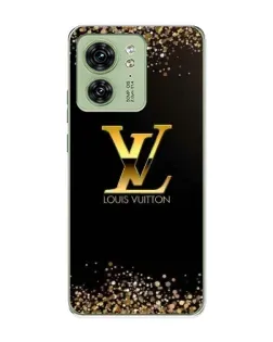 Чохол для Motorola Edge 40 з картинкою «LV — золоті іскри»
