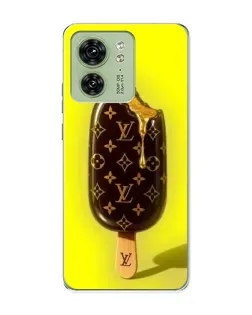 Чохол для Motorola Edge 40 з картинкою «Морозиво від LV»
