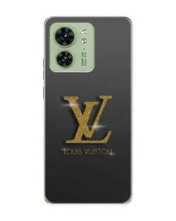 Чохол для Motorola Edge 40 з картинкою «Градієнт Louis Vuitton»