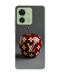 Чохол для Motorola Edge 40 з картинкою «Червоне яблуко LV»