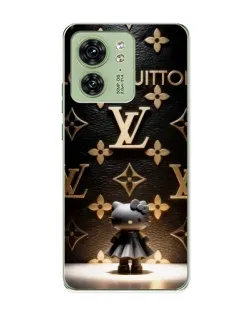 Чохол для Motorola Edge 40 з картинкою «Монограма з фігурою»