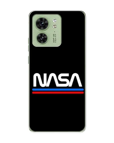 Чохол для Motorola Edge 40 з картинкою «NASA — класика Red Blue» Чохол для Motorola Edge 40 з картинкою «NASA — класика Red Blue»