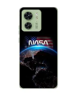 Чохол для Motorola Edge 40 з картинкою «Земля з космосу NASA»