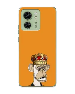 Чохол для Motorola Edge 40 з картинкою «Золота мавпа Bored Ape»