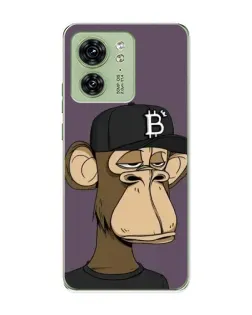 Чохол для Motorola Edge 40 з картинкою «Bored Ape в кепці»
