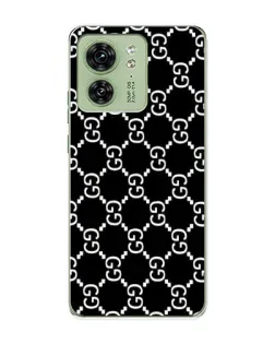 Чохол для Motorola Edge 40 з картинкою «Gucci — сітчастий паттерн»