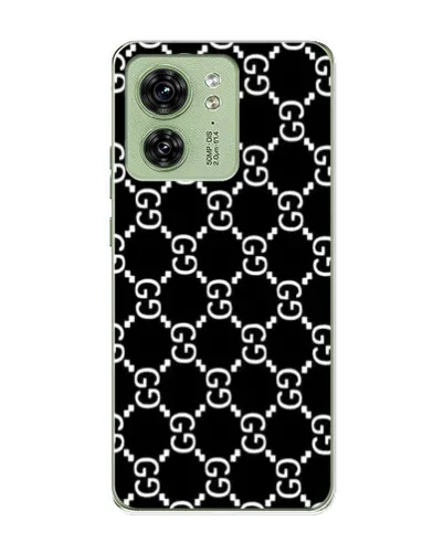 Чехол для Motorola Edge 40 с картинкой «Gucci — сетчатый паттерн»