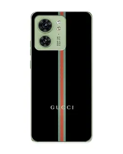 Чехол для Motorola Edge 40 с картинкой «Gucci — строгая линия»