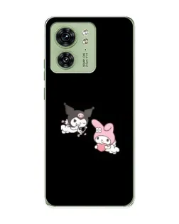 Чохол для Motorola Edge 40 з картинкою «My Melody та Kuromi»