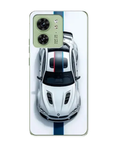 Чохол для Motorola Edge 40 з картинкою «Вид зверху — BMW M»