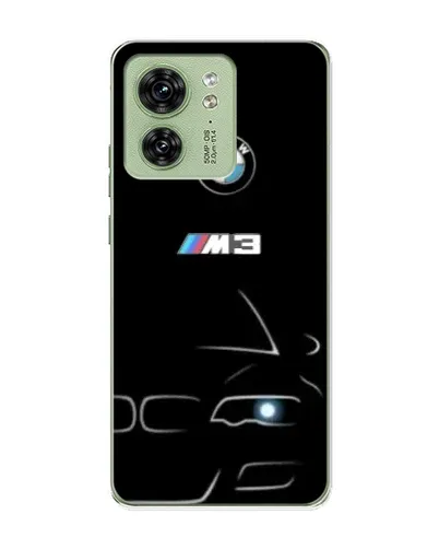 Чохол для Motorola Edge 40 з картинкою «Мінімалістичний принт BMW M3»