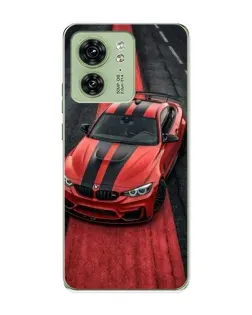 Чохол для Motorola Edge 40 з картинкою «BMW на червоній доріжці»