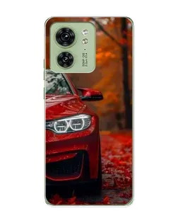Чохол для Motorola Edge 40 з картинкою «Осіння BMW M4»