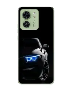 Чехол для Motorola Edge 40 с картинкой «BMW — ночной взгляд» Чехол для Motorola Edge 40 с картинкой «BMW — ночной взгляд»