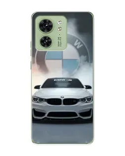 Чехол для Motorola Edge 40 с картинкой «BMW в белом дыму» Чехол для Motorola Edge 40 с картинкой «BMW в белом дыму»