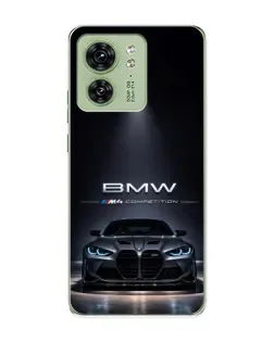 Чехол для Motorola Edge 40 с картинкой «BMW сквозь ночной город» Чехол для Motorola Edge 40 с картинкой «BMW сквозь ночной город»