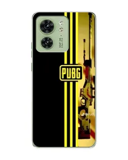Чохол для Motorola Edge 40 з картинкою «PUBG — камуфляжний шолом»