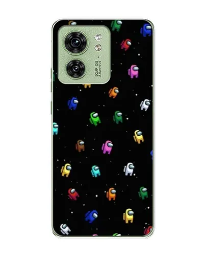 Чохол для Motorola Edge 40 з картинкою «Екіпаж Among Us»