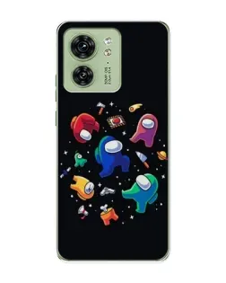 Чохол для Motorola Edge 40 з картинкою «Among Us космос»