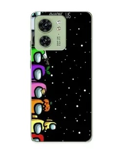 Чохол для Motorola Edge 40 з картинкою «Команда Among Us»