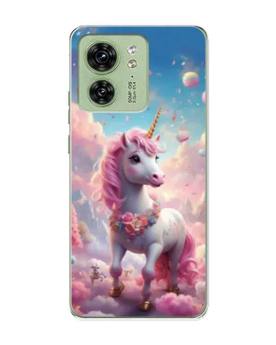 Чохол для Motorola Edge 40 з картинкою «Єдиноріг серед хмар» Чохол для Motorola Edge 40 з картинкою «Єдиноріг серед хмар»
