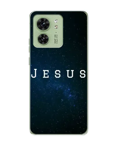 Чехол для Motorola Edge 40 с картинкой «Звездное небо Jesus» Чехол для Motorola Edge 40 с картинкой «Звездное небо Jesus»